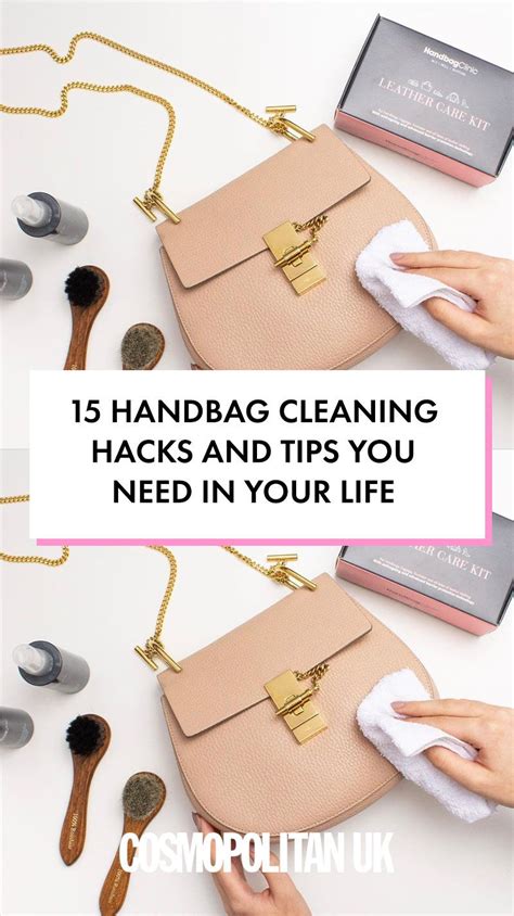 luxury handbag cleaning instructions